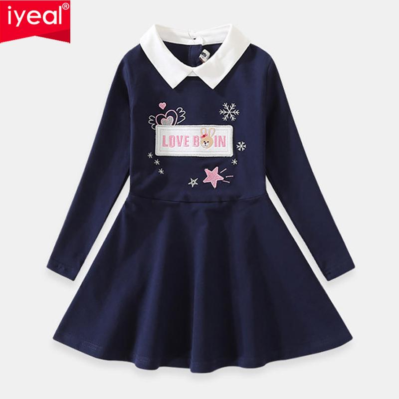 IYEAL Princess Girls Dress 2020 New Spring Bear Print Children Long Sleeve Baby Girl Cotton Casual Dresses for Kids 3-12 Years, Pink
IYEAL Princess Girls Dress 2020 New Spring Bear Print Children Long Sleeve Baby Girl Cotton Casual Dresses for Kids 3-12 Years, Pink