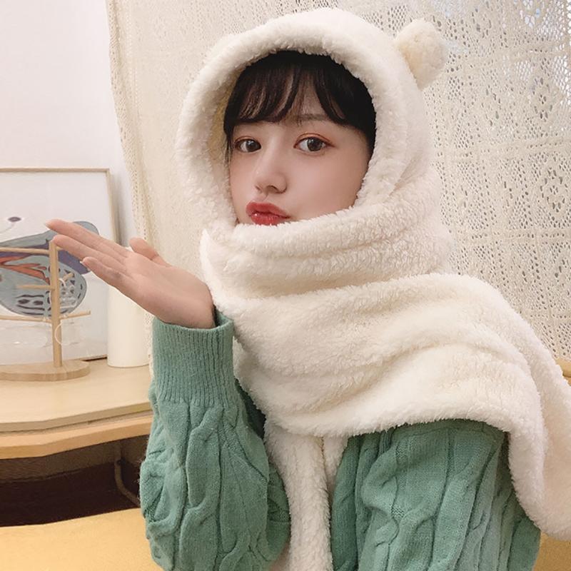 Bear Ears Hat Scarf Cap Solid Two-Piece Women Ear Protectors Knit Warm Solid Caps Set Winter Hat Woman Winter beer1, Gray
Bear Ears Hat Scarf Cap Solid Two-Piece Women Ear Protectors Knit Warm Solid Caps Set Winter Hat Woman Winter beer1, Gray