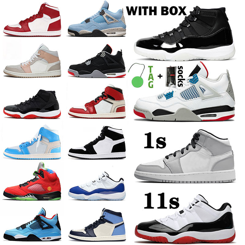 With Box x stock authentic jumpman basketball shoes 1 obsidian white off men women 4 cactus jack concord 11 trainers mid grey sneakers, C8 36-47 unc win like 82
With Box x stock authentic jumpman basketball shoes 1 obsidian white off men women 4 cactus jack concord 11 trainers mid grey sneakers, C8 36-47 unc win like 82