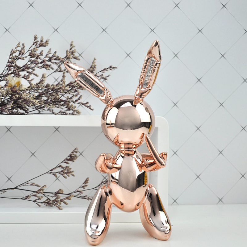 balloon rabbit sculpture home decoration art and craft garden decoration creative statue T200330