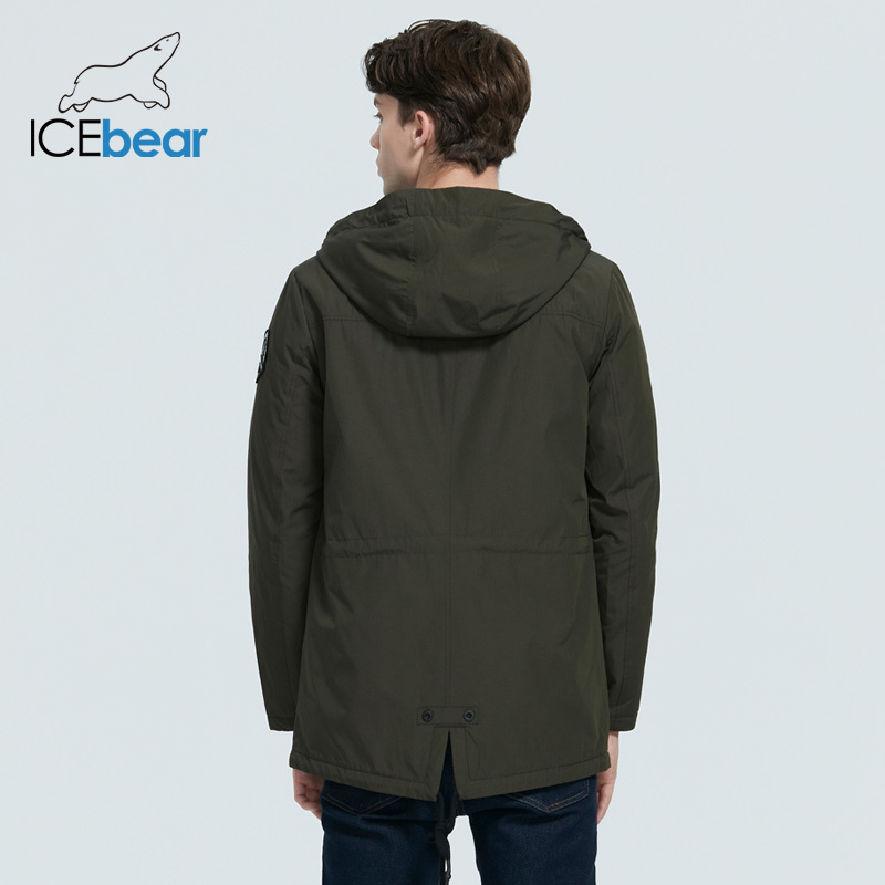 ICEbear New Men's Jacket Quality Men's Jacket Male Hooded Coat Casual Men Clothing MWC20823I 201214
