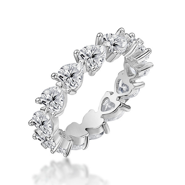 LESF Genuine 925 Sterling Silver Heart Shiny SONA Finger Rings for Women Wedding Anniversary Jewelry Y1128, Golden;silver
LESF Genuine 925 Sterling Silver Heart Shiny SONA Finger Rings for Women Wedding Anniversary Jewelry Y1128, Golden;silver