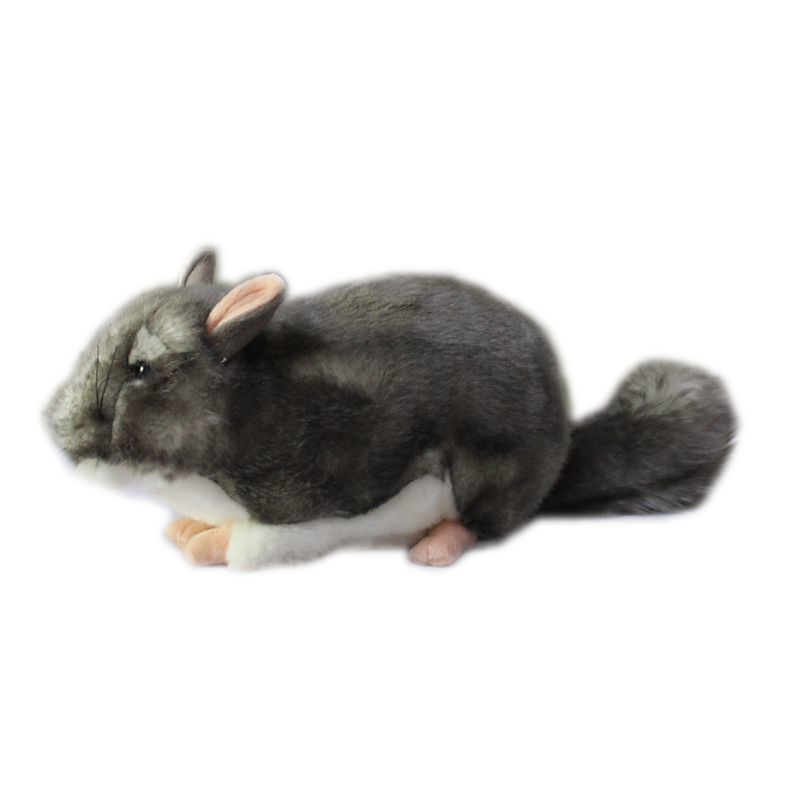 Kawaii Simulation Chinchillidae Plush Toys Mini Chinchillas Plush Dolls Simulation Mouse Stuffed Toys For Kids LJ201126