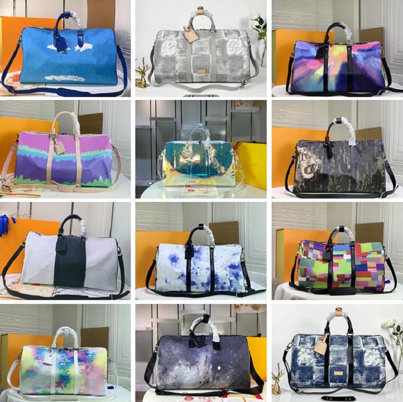 Top-quality Blue Sky Cloud KP 50 Tote Luxury Designers Men Travel Bags Real Leather Women Duffle Bag Large Capacity Luggage Handbags, With logo
Top-quality Blue Sky Cloud KP 50 Tote Luxury Designers Men Travel Bags Real Leather Women Duffle Bag Large Capacity Luggage Handbags, With logo