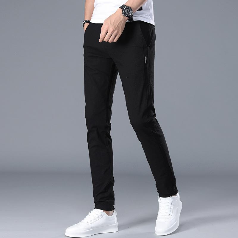 Men's casual pants Korean Trend spring and autumn thin men's sports pants slim legged, Dark green
Men's casual pants Korean Trend spring and autumn thin men's sports pants slim legged, Dark green