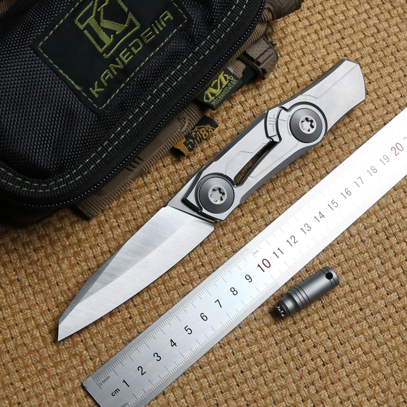 TechnoBamboo folding knife M390 blade titanium handle camping hunting survival pocket fruit kitchen knives EDC tools
TechnoBamboo folding knife M390 blade titanium handle camping hunting survival pocket fruit kitchen knives EDC tools