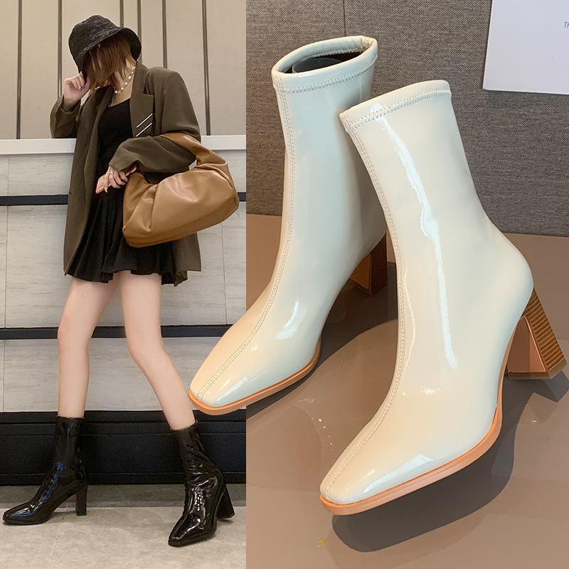 White Mid-Calf Boots Rock Shoes Woman Winter Footwear Round Toe Boots-Women Low High Heel 2020 Ladies Autumn Rubber Mid
White Mid-Calf Boots Rock Shoes Woman Winter Footwear Round Toe Boots-Women Low High Heel 2020 Ladies Autumn Rubber Mid