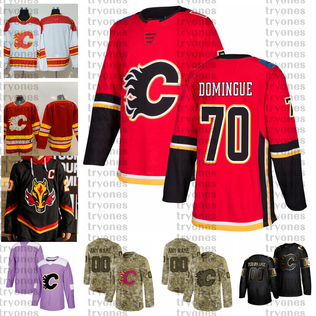 2021 Reverse Retro Customize #70 Louis Domingue Calgary Flames Jerseys Golden Edition Camo Veterans Day Fights Cancer Hockey Jersey, White
2021 Reverse Retro Customize #70 Louis Domingue Calgary Flames Jerseys Golden Edition Camo Veterans Day Fights Cancer Hockey Jersey, White