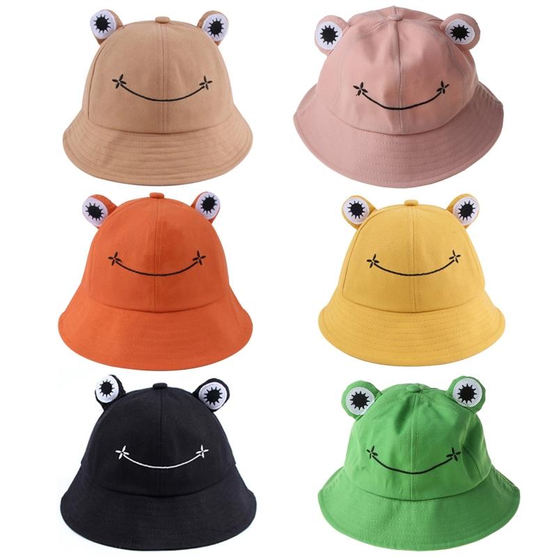 Foldable Cotton Frog Bucket Hat Summer Sunscreen Fisherman Cap Hunting Sunhat, 6ee704353-gn
Foldable Cotton Frog Bucket Hat Summer Sunscreen Fisherman Cap Hunting Sunhat, 6ee704353-gn