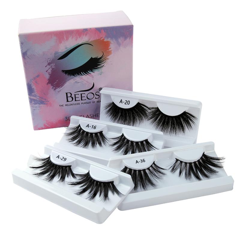 BEEOS10/20/50/100Pairs 25 MM Mink Eyelash A-Series False Eyelashes Beauty Makeup Tool Natural/Dramatic Lashes Extension 2021 New
BEEOS10/20/50/100Pairs 25 MM Mink Eyelash A-Series False Eyelashes Beauty Makeup Tool Natural/Dramatic Lashes Extension 2021 New