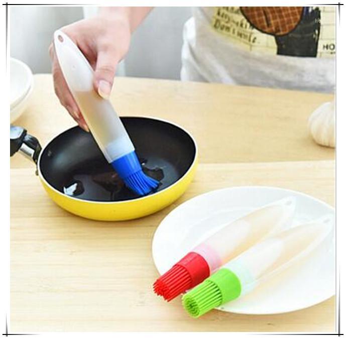 1 pc New DIY Silicone Baking Brushs Liquid Oil Pen Cake Butter Bread Pastry Brush Baking Tool BBQ Utensil Safety Basting Brush1
1 pc New DIY Silicone Baking Brushs Liquid Oil Pen Cake Butter Bread Pastry Brush Baking Tool BBQ Utensil Safety Basting Brush1