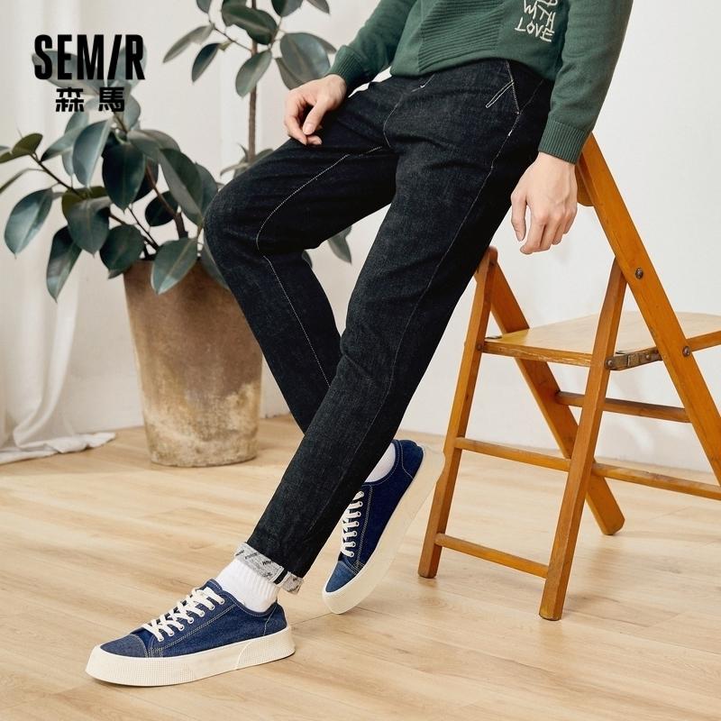SEMIR Jeans Men Black Korean Style Trendy Feet Pants Man Autumn 2020 New Denim Pants Autumn And Winter, Denim primary
SEMIR Jeans Men Black Korean Style Trendy Feet Pants Man Autumn 2020 New Denim Pants Autumn And Winter, Denim primary