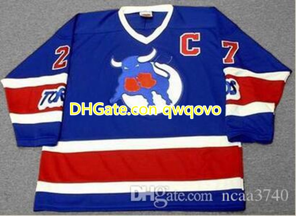 Custom Men Youth women Vintage #27 FRANK MAHOVLICH Toronto Toros 1974 CCM Hockey Jersey Size -5XL or custom any name or number, Blue youth s-xl
Custom Men Youth women Vintage #27 FRANK MAHOVLICH Toronto Toros 1974 CCM Hockey Jersey Size -5XL or custom any name or number, Blue youth s-xl