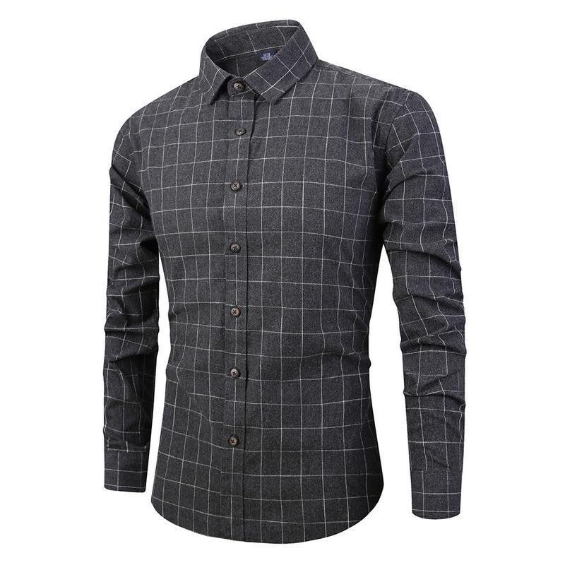 Hot Selling 2020 Spring New Japanese Retro Casual Long Sleeve Plaid Shirt Men' Pure Cotton Wild Shirt Large Size Men' Clothing, Black
Hot Selling 2020 Spring New Japanese Retro Casual Long Sleeve Plaid Shirt Men' Pure Cotton Wild Shirt Large Size Men' Clothing, Black