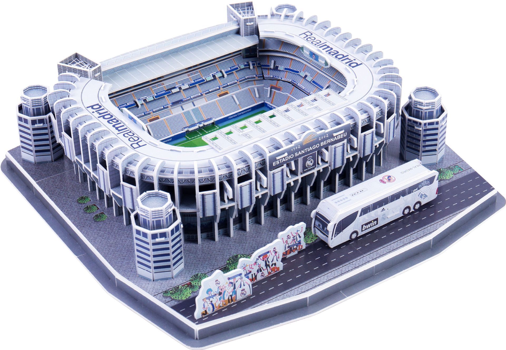 Classic Jigsaw DIY 3D Puzzle World Football Stadium European Soccer Playground Assembled Building Model Puzzle Toys for Children 201218