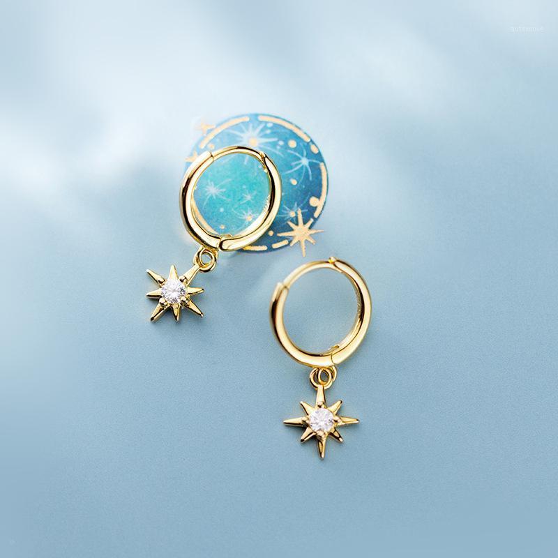 100% 925 Sterling Silver Shiny Cubic Zircon Star Gold Color Plated Circle Ear CZ Hoops Earrings for Women Fine Jewelry1
100% 925 Sterling Silver Shiny Cubic Zircon Star Gold Color Plated Circle Ear CZ Hoops Earrings for Women Fine Jewelry1