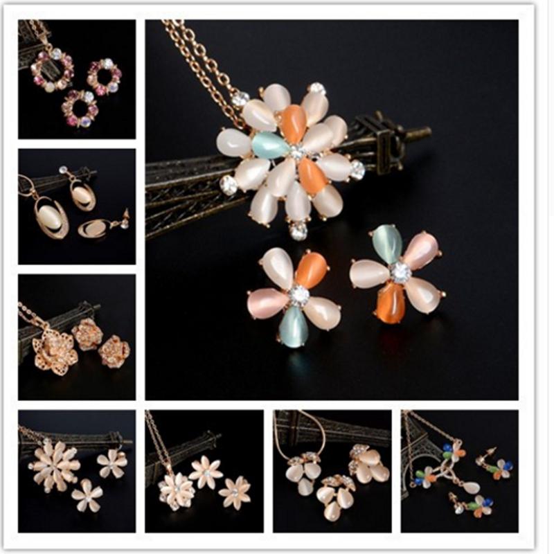 Earrings & Necklace ZOSHI Gold Color Crystal Rhinestone Cat Eye's Stone Jewelry Set Wedding Party Women, As pic
Earrings & Necklace ZOSHI Gold Color Crystal Rhinestone Cat Eye's Stone Jewelry Set Wedding Party Women, As pic