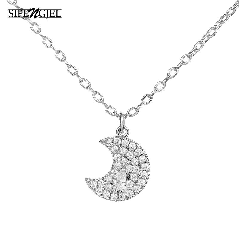fashion Cubic Zirconia Cute Moon Pendant Neckklace Statement Choker Necklace For Women Jewelry
fashion Cubic Zirconia Cute Moon Pendant Neckklace Statement Choker Necklace For Women Jewelry