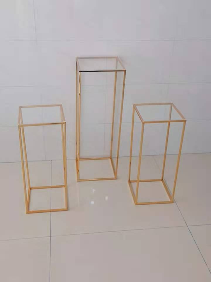 4PCS Iron Arch Wedding Decoration Welcome Sign Billboard Backdrops Metal Frame Flowers Plinths Balloons Rack Birthday Party Stage Home Background Pill