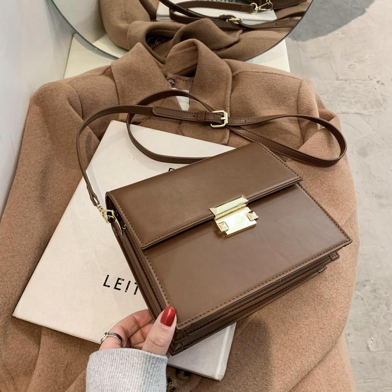 Fashion Small Square Bag Ladies Shoulder bags For Women Casual Female Solid Color Bag Luxury Designer Bolso Bandolera Mujer Sac, Black
Fashion Small Square Bag Ladies Shoulder bags For Women Casual Female Solid Color Bag Luxury Designer Bolso Bandolera Mujer Sac, Black