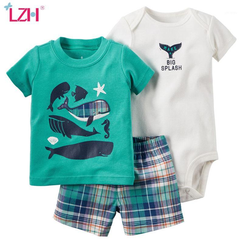 2020 Summer Baby Boys Clothes Cartoon Casual Cotton Short Sleeve 3pcs Outfits Kids Suit For Baby Infant Clothing Sets 0-2 Year1, Green
2020 Summer Baby Boys Clothes Cartoon Casual Cotton Short Sleeve 3pcs Outfits Kids Suit For Baby Infant Clothing Sets 0-2 Year1, Green