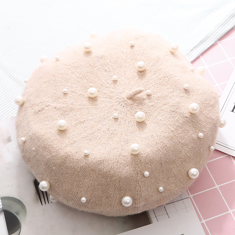 Women Red Wool Beret Winter Pearl Beret Hats French Hat Femme Baret Cap Girl Berets Ladies Autumn Accessories1
Women Red Wool Beret Winter Pearl Beret Hats French Hat Femme Baret Cap Girl Berets Ladies Autumn Accessories1