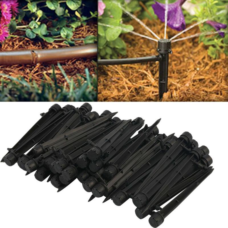 New Arrival 50X Adjustable Flow Irrigation Drippers 360 Degree Emitter Drip System Garden Tool Sets, Black
New Arrival 50X Adjustable Flow Irrigation Drippers 360 Degree Emitter Drip System Garden Tool Sets, Black