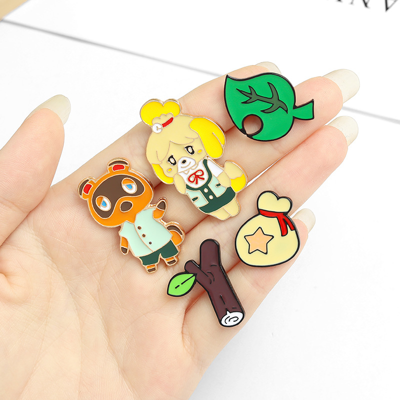 Children Cartoon Brooches Game Toy Bear Money Bag Enamel Pins Fashion Fun Branch Leaves Tree Trunk Stars Badges Accessory Gifts For Friend, Gray
Children Cartoon Brooches Game Toy Bear Money Bag Enamel Pins Fashion Fun Branch Leaves Tree Trunk Stars Badges Accessory Gifts For Friend, Gray