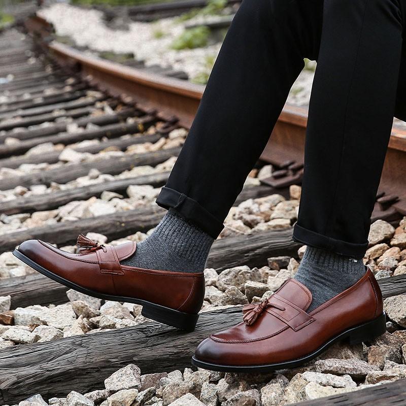 British Style Leisure Men Driving Loafers Flat Fashion Mans Lazy Oxfords Hot, As show 1 
British Style Leisure Men Driving Loafers Flat Fashion Mans Lazy Oxfords Hot, As show 1