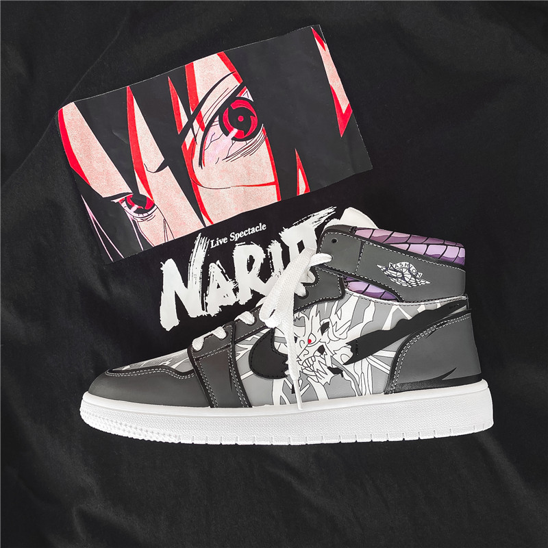 Anime Printing High Top Running Shoes Pu Sneakers for Men Boys Students All-match Casual Shoes, Grey
Anime Printing High Top Running Shoes Pu Sneakers for Men Boys Students All-match Casual Shoes, Grey