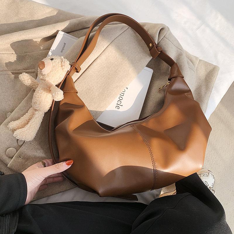 2021 New Vintage PU Leather Luxury Handbags Women Bags Designer Bags Women Large Capacity Tote Sac, Black
2021 New Vintage PU Leather Luxury Handbags Women Bags Designer Bags Women Large Capacity Tote Sac, Black