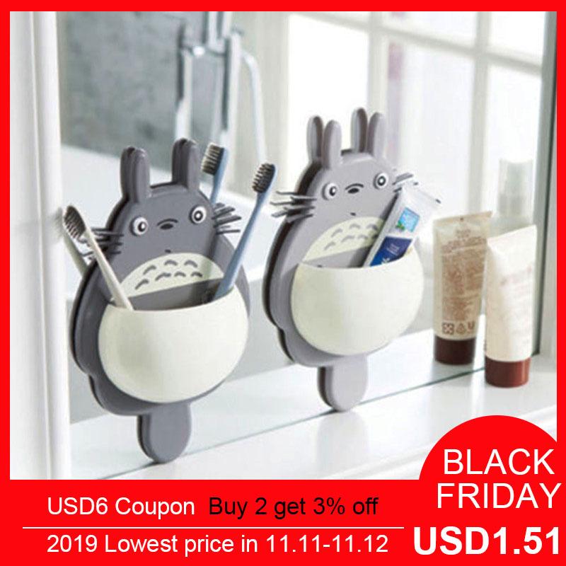 Cute Wall Toothbrush Mount Holder Totoro Sucker Suction Bathroom Organizer Family Tools Accessories Drop Shipping
Cute Wall Toothbrush Mount Holder Totoro Sucker Suction Bathroom Organizer Family Tools Accessories Drop Shipping
