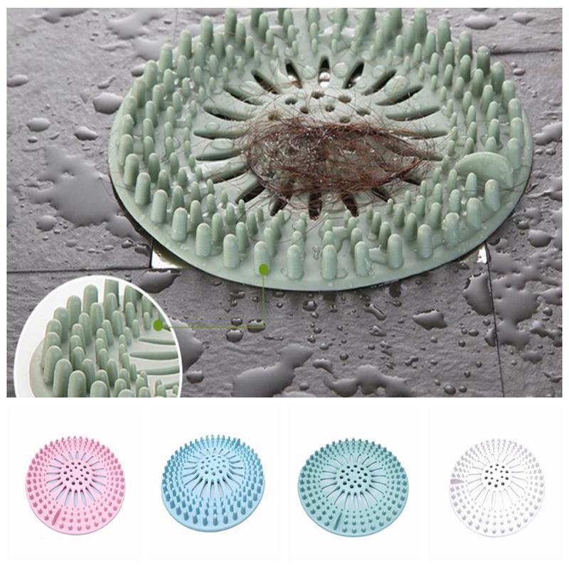 Silicone Sink Sewer Filter Hair Catcher Hair Stopper Shower Drain Covers Easy Clean Strainer Outfall Filter Bathroom Accessories
Silicone Sink Sewer Filter Hair Catcher Hair Stopper Shower Drain Covers Easy Clean Strainer Outfall Filter Bathroom Accessories