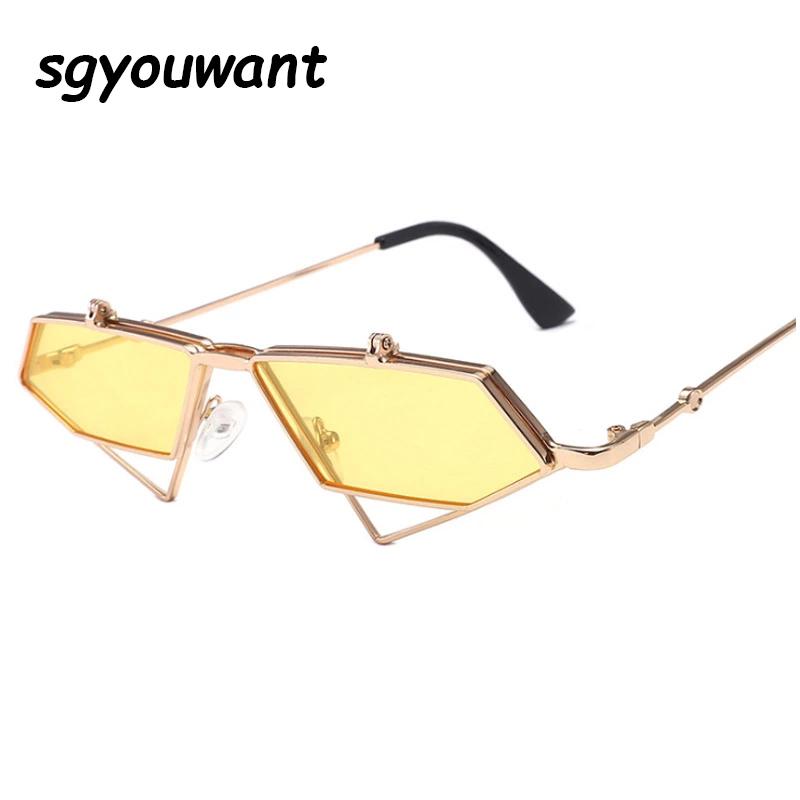 Sgyouwant New irregular polygon sun glasses men and women sunglasses retro punk wind flip ultra light sunglasses
Sgyouwant New irregular polygon sun glasses men and women sunglasses retro punk wind flip ultra light sunglasses