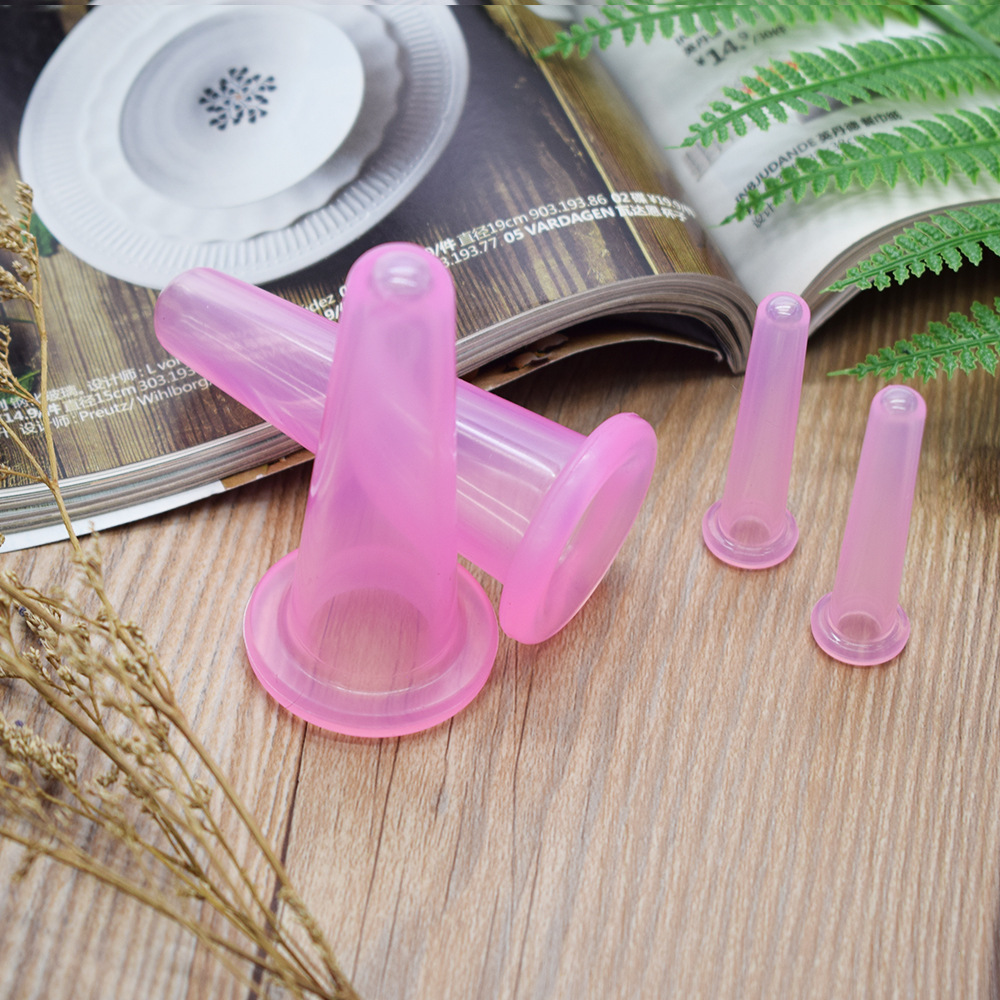 Natural Silicone Massage Cup, Suitable for Body, Face, Neck, Back, Eye Massage, Vacuum Tank 4Pcs/ Set (2 Large &2 Small)
Natural Silicone Massage Cup, Suitable for Body, Face, Neck, Back, Eye Massage, Vacuum Tank 4Pcs/ Set (2 Large &2 Small)