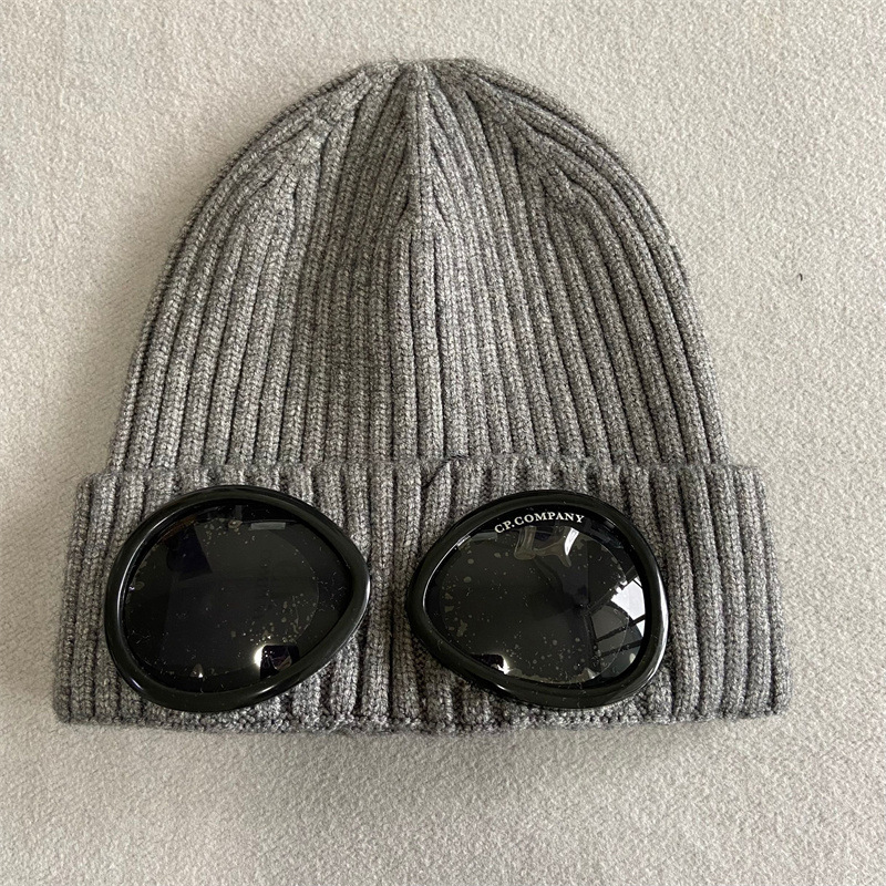 Designer Hat Two GOGGLE Beanie Caps Outdoor Men Women Winter Wool Knitted Glasses Cap Sports Hats Cotton Couple Beanies, Grey
Designer Hat Two GOGGLE Beanie Caps Outdoor Men Women Winter Wool Knitted Glasses Cap Sports Hats Cotton Couple Beanies, Grey