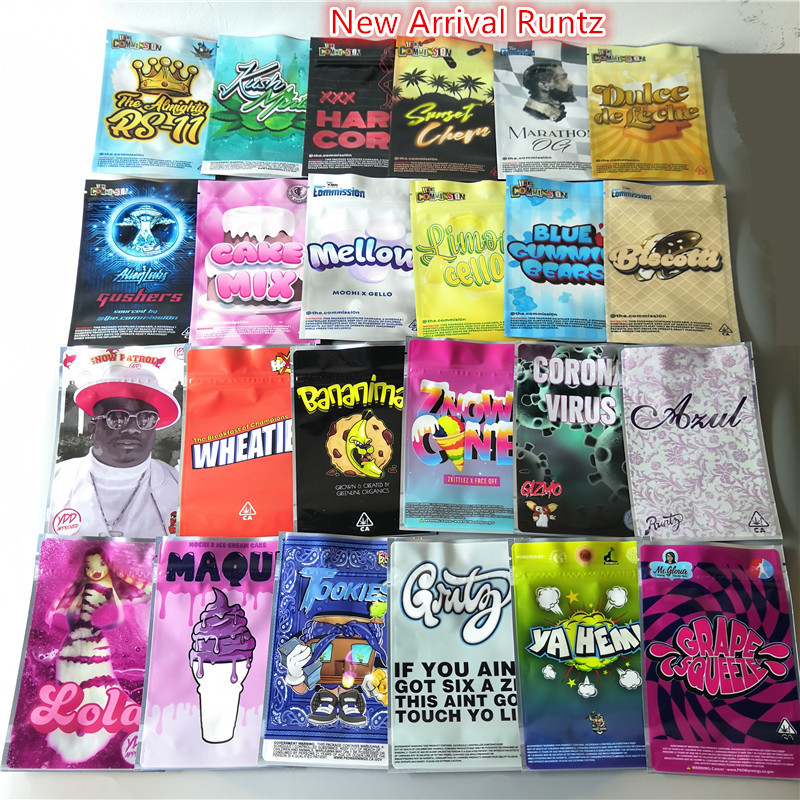 New Runtz Mylar bag GIZMO MELLOWZ FROSTIES LOARDZ ZAZA SHARKLATO ETHER aK-47 COOKIES BUTTER OREO Creme Saverz Gumbo Packaging Mylar
New Runtz Mylar bag GIZMO MELLOWZ FROSTIES LOARDZ ZAZA SHARKLATO ETHER aK-47 COOKIES BUTTER OREO Creme Saverz Gumbo Packaging Mylar