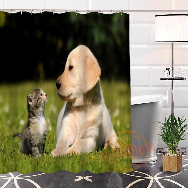 100% Polyester Custom Popular Cute Dog#2 Fabric Modern Shower Curtain bathroom With Hooks New arrival H0223-17
100% Polyester Custom Popular Cute Dog#2 Fabric Modern Shower Curtain bathroom With Hooks New arrival H0223-17