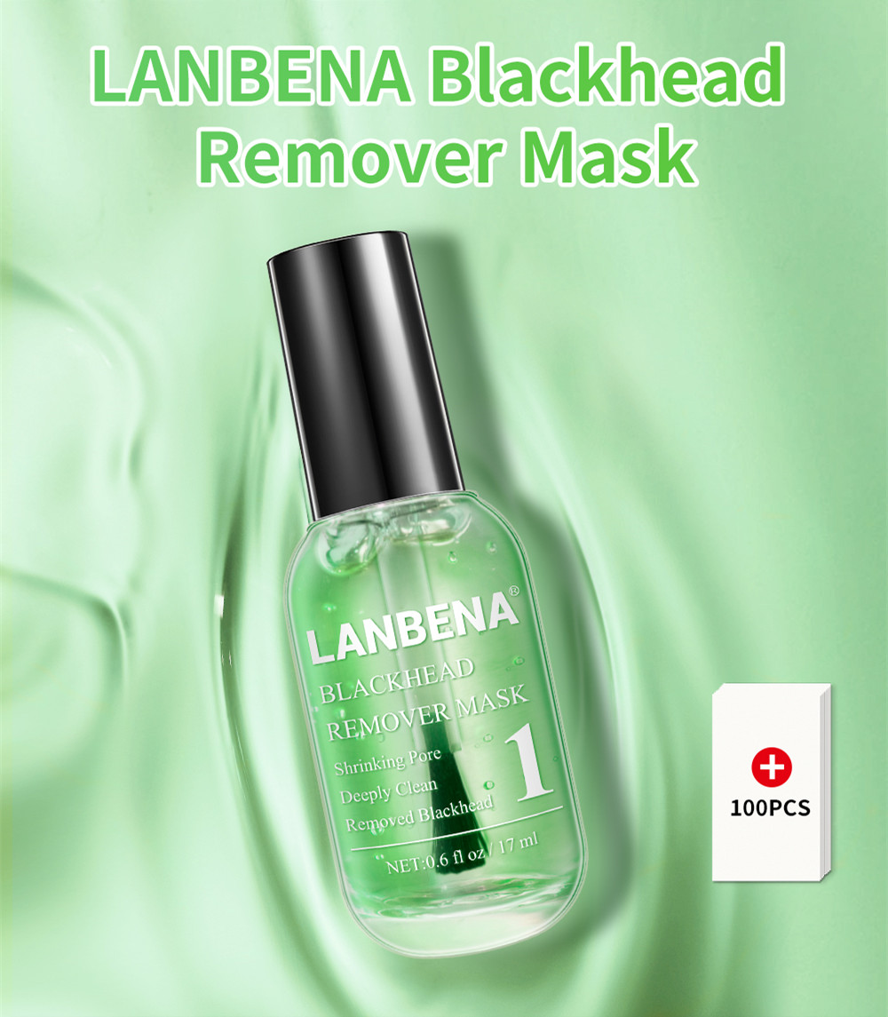 LANBENA Blackhead Remover Mask Serum Shrink Pores Acne Treatment Essence Deep Cleaning Purifying Smooth Skin Care Beauty
LANBENA Blackhead Remover Mask Serum Shrink Pores Acne Treatment Essence Deep Cleaning Purifying Smooth Skin Care Beauty