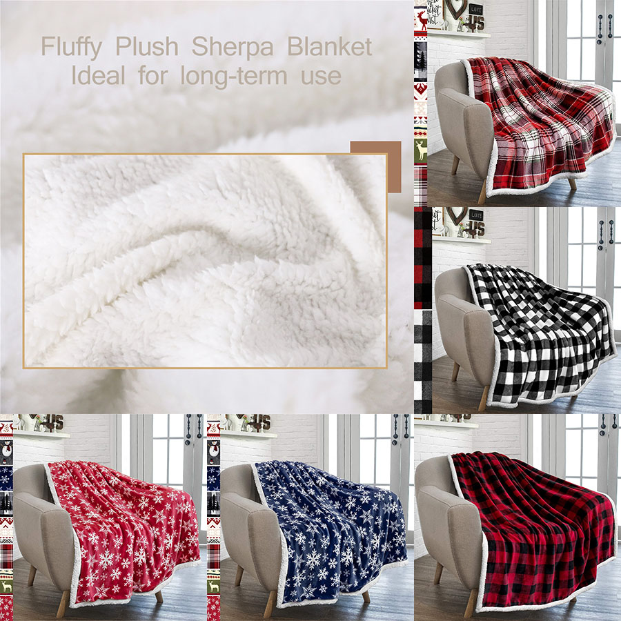 Plaid Throw Blankets Fuzzy Fluffy Cozy Soft Blanket Fleece Flannel Plush 2 Christmas Blankets for Couch Bed Sofa XD24249
Plaid Throw Blankets Fuzzy Fluffy Cozy Soft Blanket Fleece Flannel Plush 2 Christmas Blankets for Couch Bed Sofa XD24249
