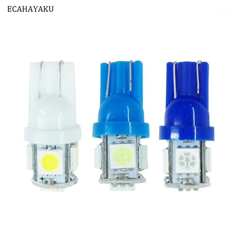 ECAHAYAKU 4pcs T10 LED W5W 5SMD 192 168 194 White Lights LED Car Light Wedge Lamp Bulbs Super Bright 12V License Plate Lamp1, As pic
ECAHAYAKU 4pcs T10 LED W5W 5SMD 192 168 194 White Lights LED Car Light Wedge Lamp Bulbs Super Bright 12V License Plate Lamp1, As pic