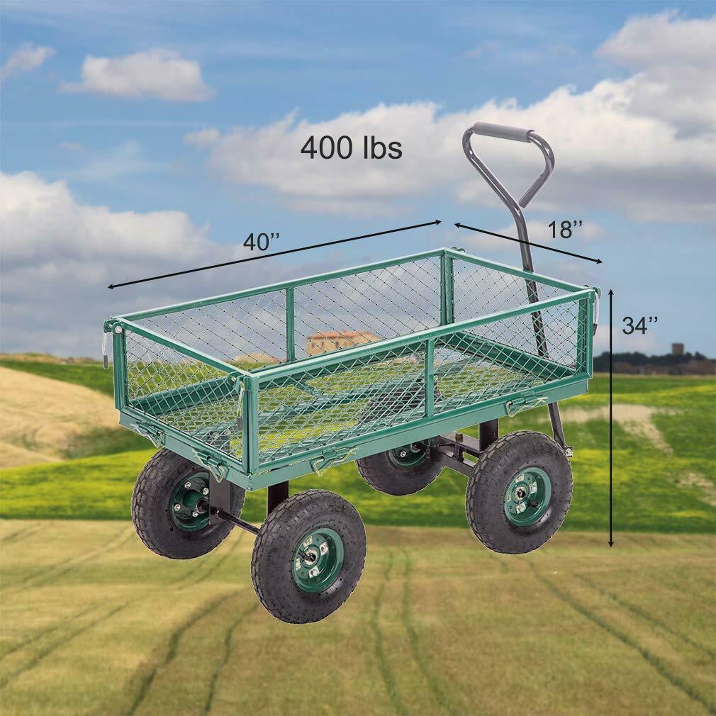 New Garden Carts Wagons Heavy Duty Utility Outdoor Steel Beach Lawn Yard Buggy Z711
New Garden Carts Wagons Heavy Duty Utility Outdoor Steel Beach Lawn Yard Buggy Z711