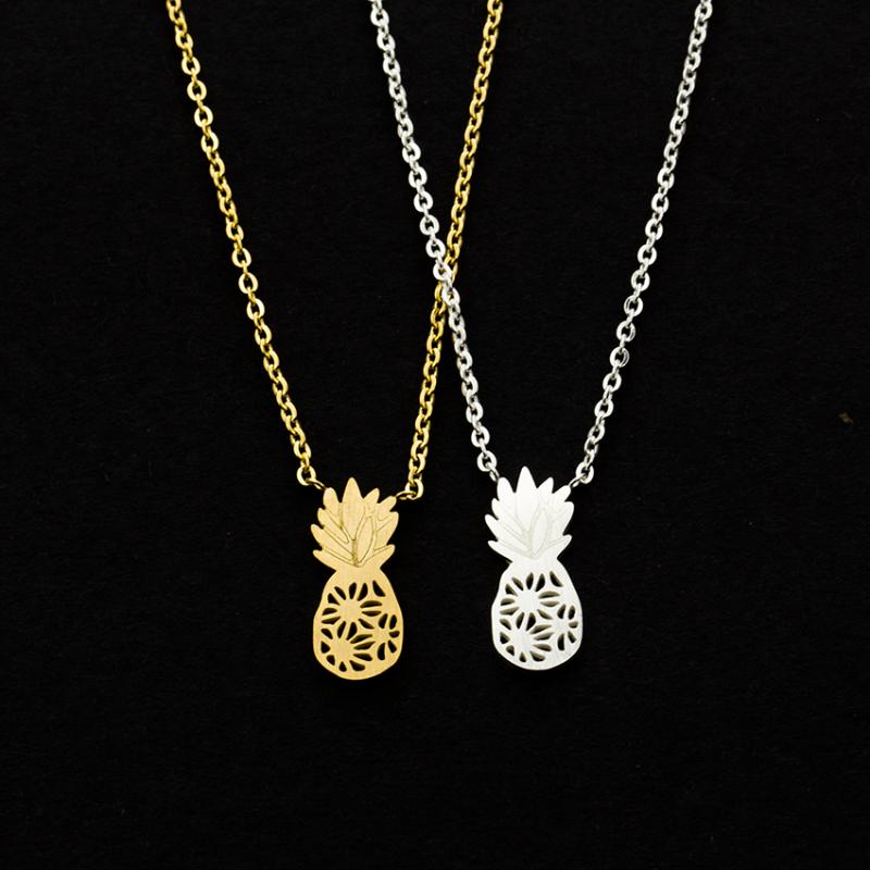 Dainty Pineapple Necklaces Women Fashion Jewelry Hawaii Aloha Stainless Steel Chain Ananas Pendant Necklace Bijoux Collier Femme
Dainty Pineapple Necklaces Women Fashion Jewelry Hawaii Aloha Stainless Steel Chain Ananas Pendant Necklace Bijoux Collier Femme