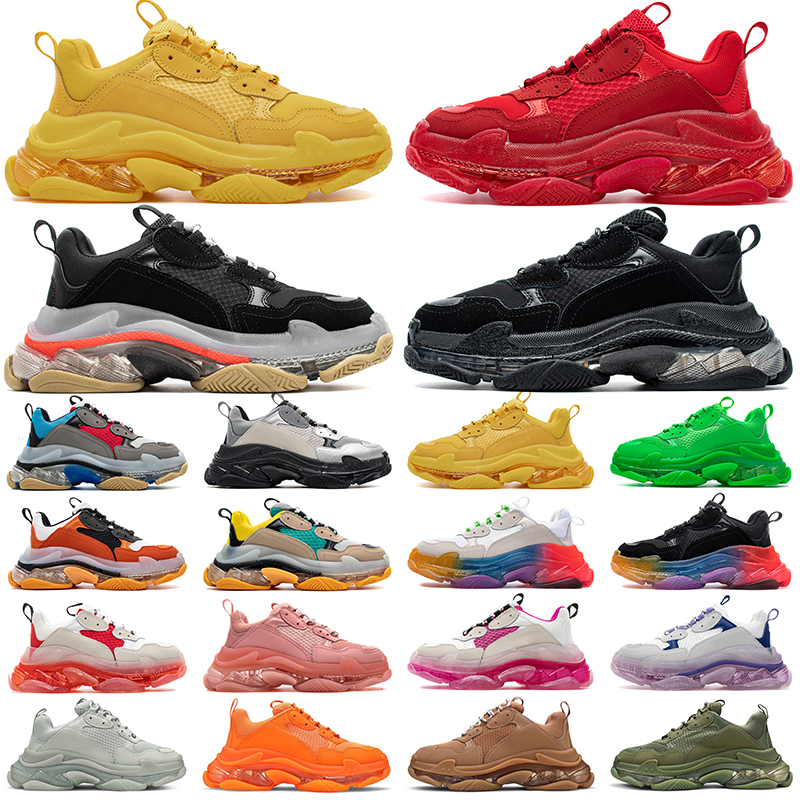 2022 17FW Triple S Clear Sole Running Shoes Men Women Casual White Black RedYellow Green Neon Orange Blue Pink Bred Mens Outdoor Walking Sports Sneakers Size 36-45, #28 white blue 36-45
2022 17FW Triple S Clear Sole Running Shoes Men Women Casual White Black RedYellow Green Neon Orange Blue Pink Bred Mens Outdoor Walking Sports Sneakers Size 36-45, #28 white blue 36-45