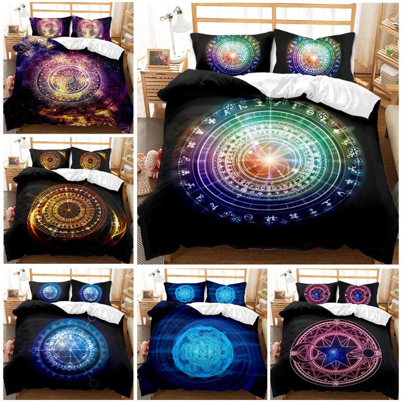 Magic Astrolabes Theme Duvet Cover 3pcs Quilt Cover Bedding Set Queen King Comforter Single Double Bedclothes 2021 Fashion
Magic Astrolabes Theme Duvet Cover 3pcs Quilt Cover Bedding Set Queen King Comforter Single Double Bedclothes 2021 Fashion