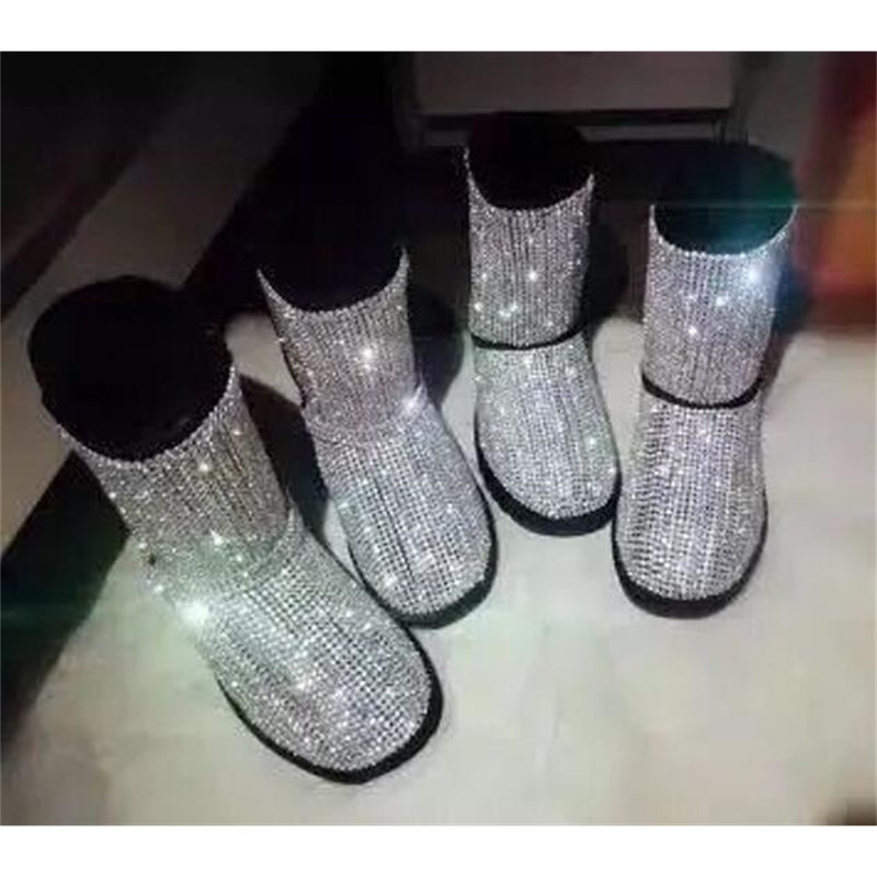 Bling Snowboots Entire Strass Woman Flat Winter Pink Glitter Back Snow Boots Crystal 71xy
Bling Snowboots Entire Strass Woman Flat Winter Pink Glitter Back Snow Boots Crystal 71xy