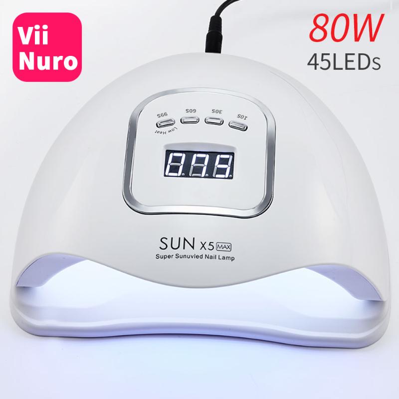 ViiNuro UV Led Nail Lamp For Curing Nail Gel Ice Lamp For Manicure Tools 80W Dryer Design WIth 45Pcs Leds, Star1 48w pink(usb)
ViiNuro UV Led Nail Lamp For Curing Nail Gel Ice Lamp For Manicure Tools 80W Dryer Design WIth 45Pcs Leds, Star1 48w pink(usb)
