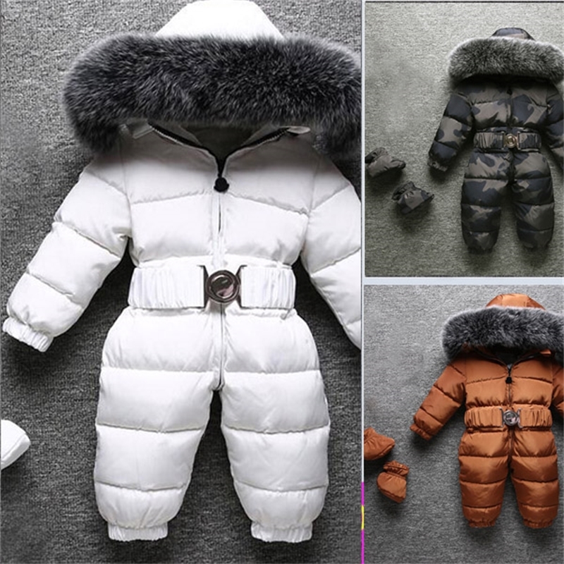 New fox fur collars Down jacket for boys and girls new baby thick winter snowsuit 201127, Yellow
New fox fur collars Down jacket for boys and girls new baby thick winter snowsuit 201127, Yellow