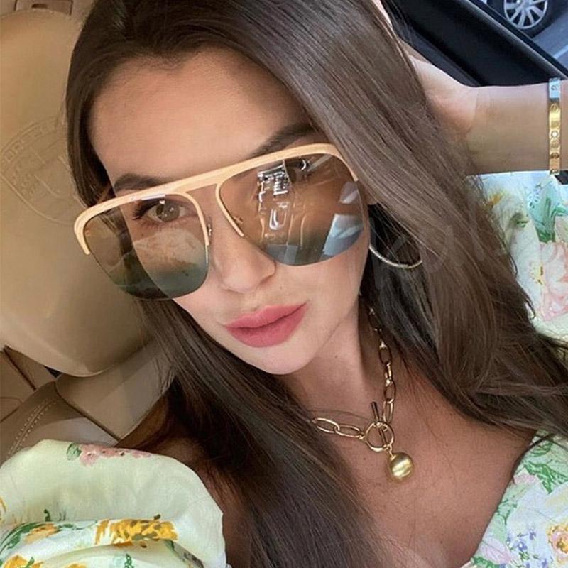 Chic 90s Shades Women Sunglasses Luxury Australia Designer Men Oversized Sun Glasses Ladies Driving Half frame Glasses UV400
Chic 90s Shades Women Sunglasses Luxury Australia Designer Men Oversized Sun Glasses Ladies Driving Half frame Glasses UV400