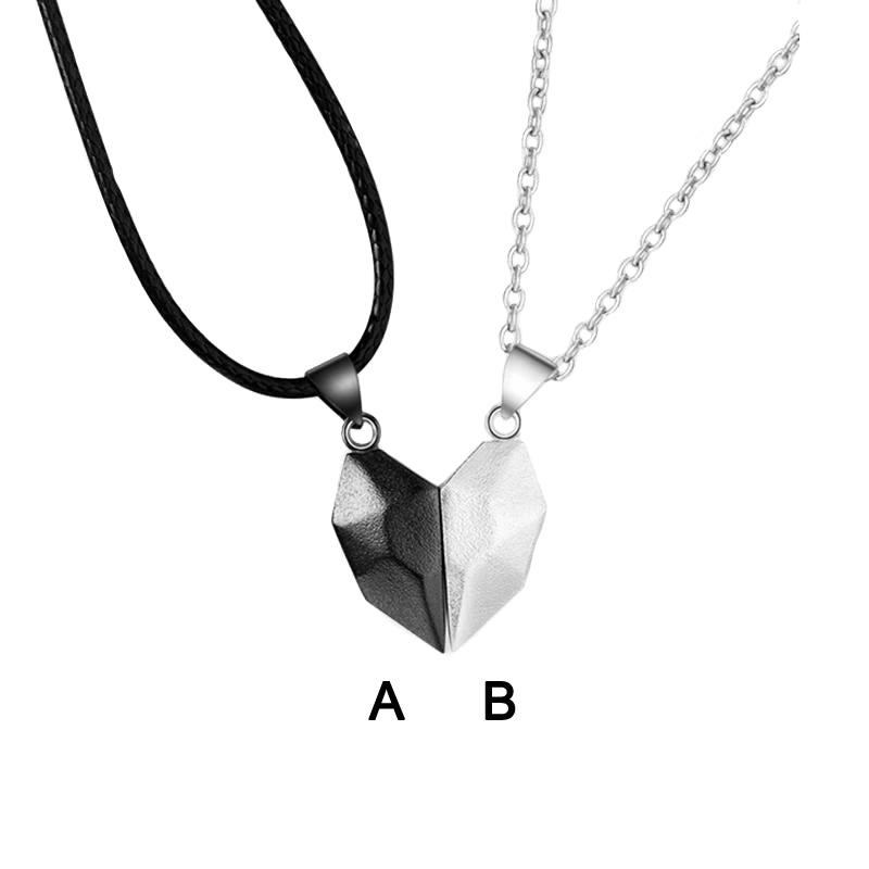 Two Souls One Heart Necklace Couple Neck Chain Lightweight Simple Pendant Gift for Men Women A66
Two Souls One Heart Necklace Couple Neck Chain Lightweight Simple Pendant Gift for Men Women A66